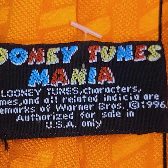 Looney Tunes ~ Halloween Necktie ~ New Condition - Picture 4 of 4